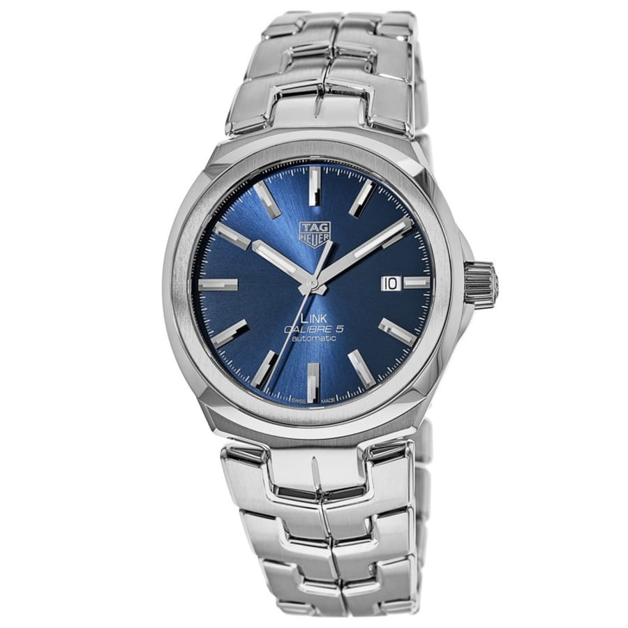 Мужские часы Tag Heuer Link Automatic с синим циферблатом из нержавеющей стали WBC2112.BA0603
Мужские часы Tag Heuer Link Automatic с синим циферблатом из нержавеющей стали WBC2112.BA0603