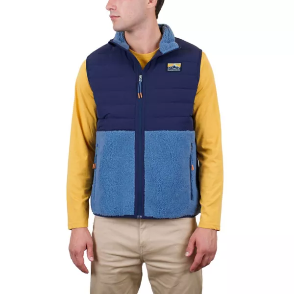 Мужской жилет на молнии спереди Mountain And Isles, цвет steel blue navy
Мужской жилет на молнии спереди Mountain And Isles, цвет steel blue navy