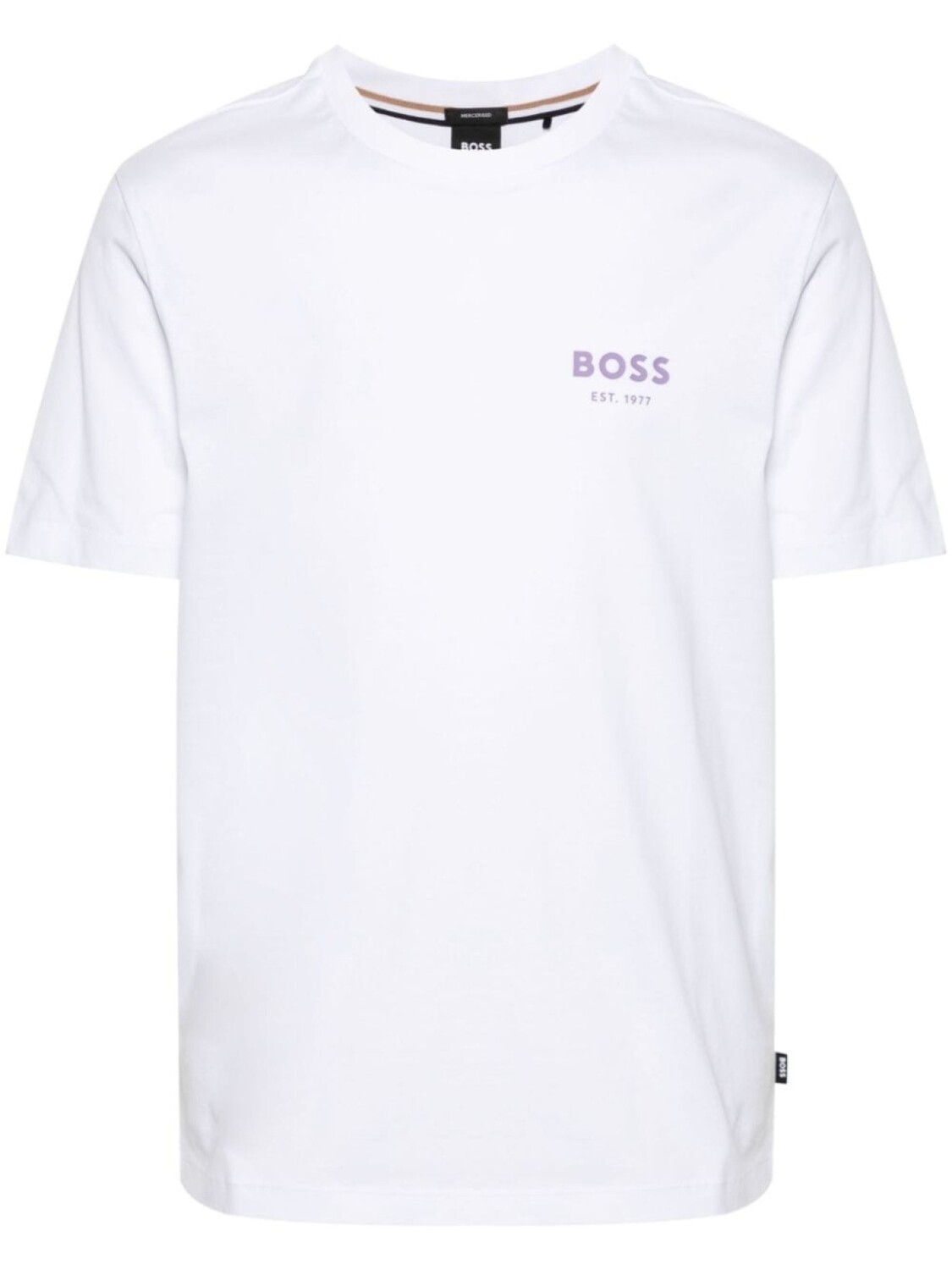 BOSS футболка с логотипом, белый 
BOSS футболка с логотипом, белый