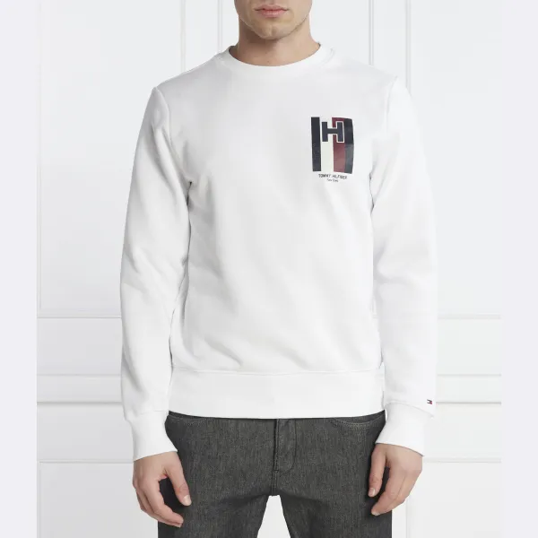 Толстовка стандартного кроя с эмблемой h Tommy Hilfiger, белый
Толстовка стандартного кроя с эмблемой h Tommy Hilfiger, белый