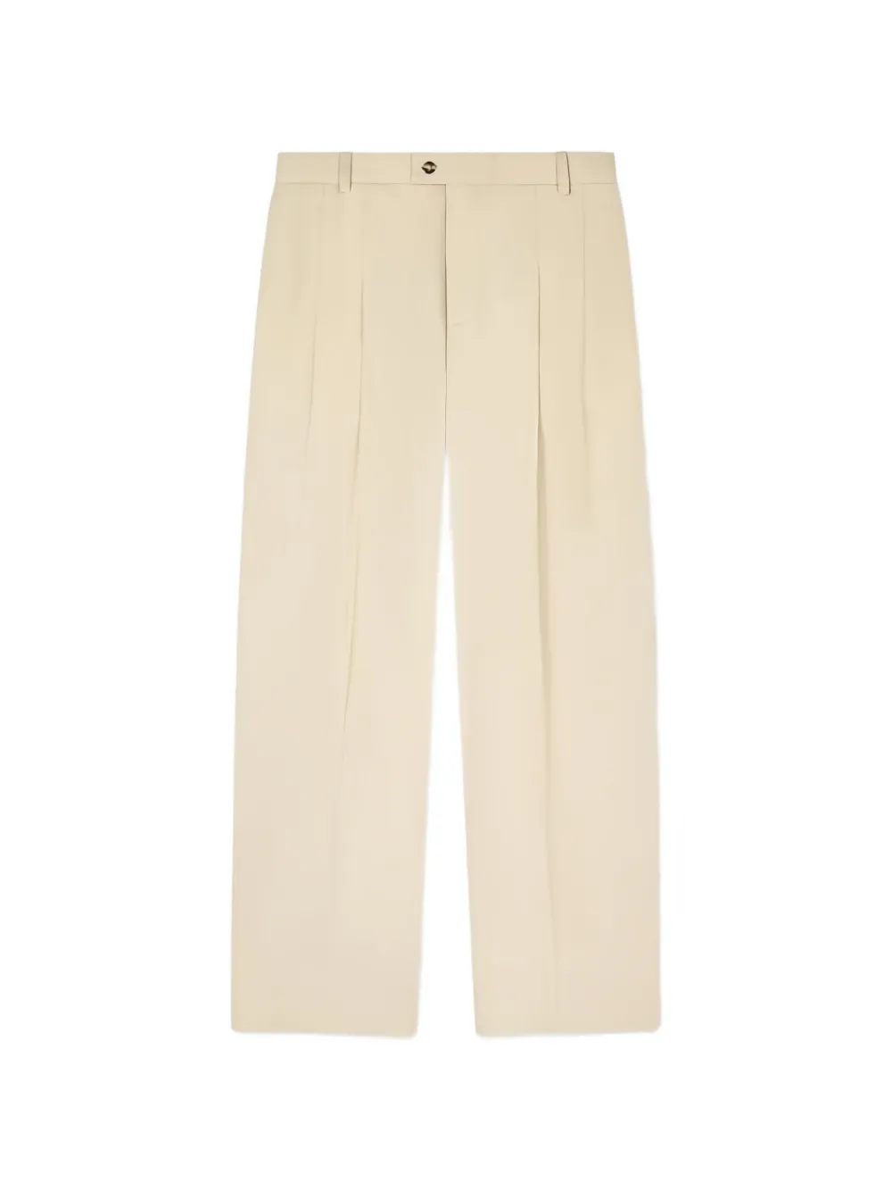 Брюки строгого кроя со складками Kenzo, бежевый
Брюки строгого кроя со складками Kenzo, бежевый