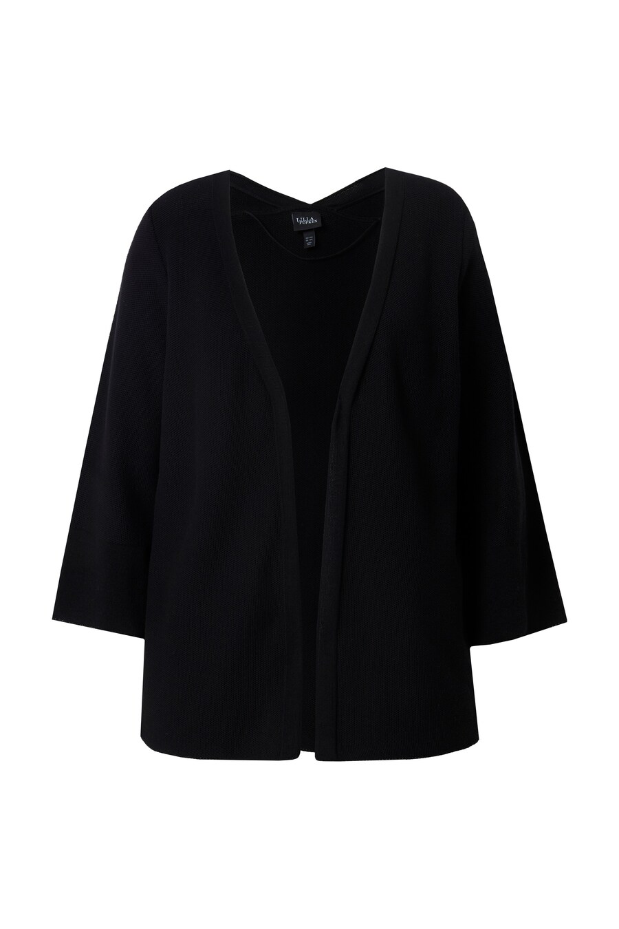 Вязаный кардиган Ulla Popken, черный
Вязаный кардиган Ulla Popken, черный