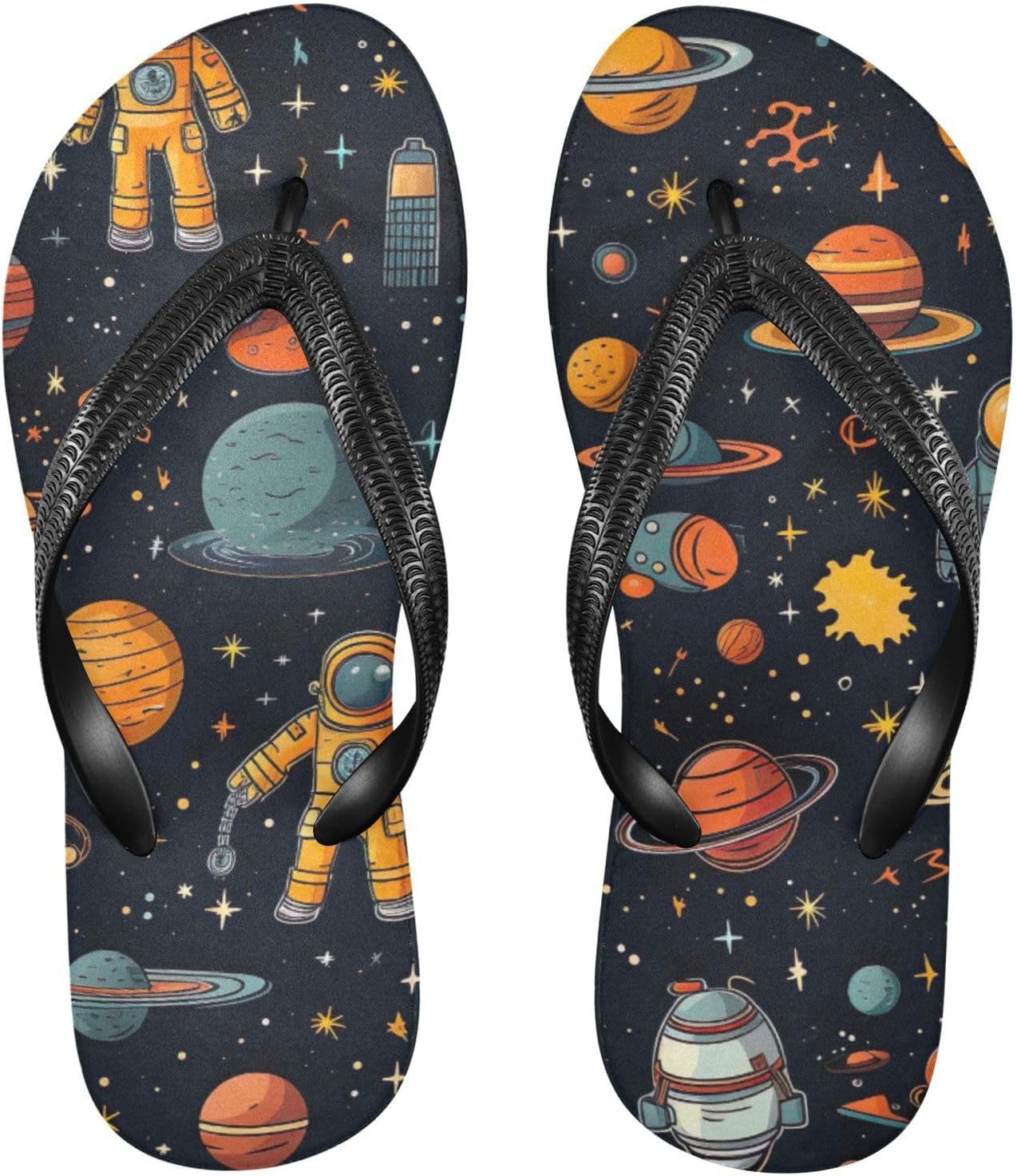 Пляжные летние сандалии Space Planet Galaxy Astronaut для женщин и мужчин, шлепанцы для душа Kfbe
Пляжные летние сандалии Space Planet Galaxy Astronaut для женщин и мужчин, шлепанцы для душа Kfbe