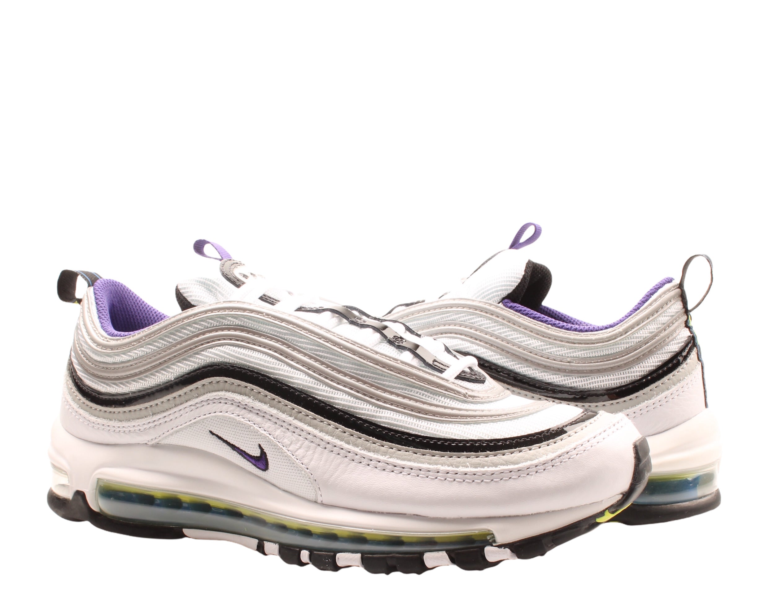 Кроссовки мужские Nike Air Max 97 Airmoji White/Court Purple-Black DD9598-100
Кроссовки мужские Nike Air Max 97 Airmoji White/Court Purple-Black DD9598-100