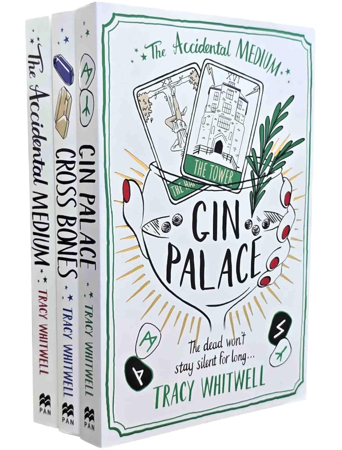 The Accidental Medium Series By Tracy Whitwell 3 Books Collection Set (The Accidental Medium, Gin Palace & Cross Bones) (Pan Macmillan UK Ltd)
The Accidental Medium Series By Tracy Whitwell 3 Books Collection Set (The Accidental Medium, Gin Palace & Cross Bones) (Pan Macmillan UK Ltd)