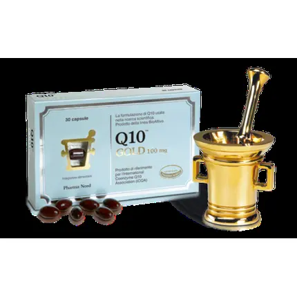 Pharma Nord Q10 Gold пищевая добавка 60 капсул Pharma Nord Srl 
Pharma Nord Q10 Gold пищевая добавка 60 капсул Pharma Nord Srl