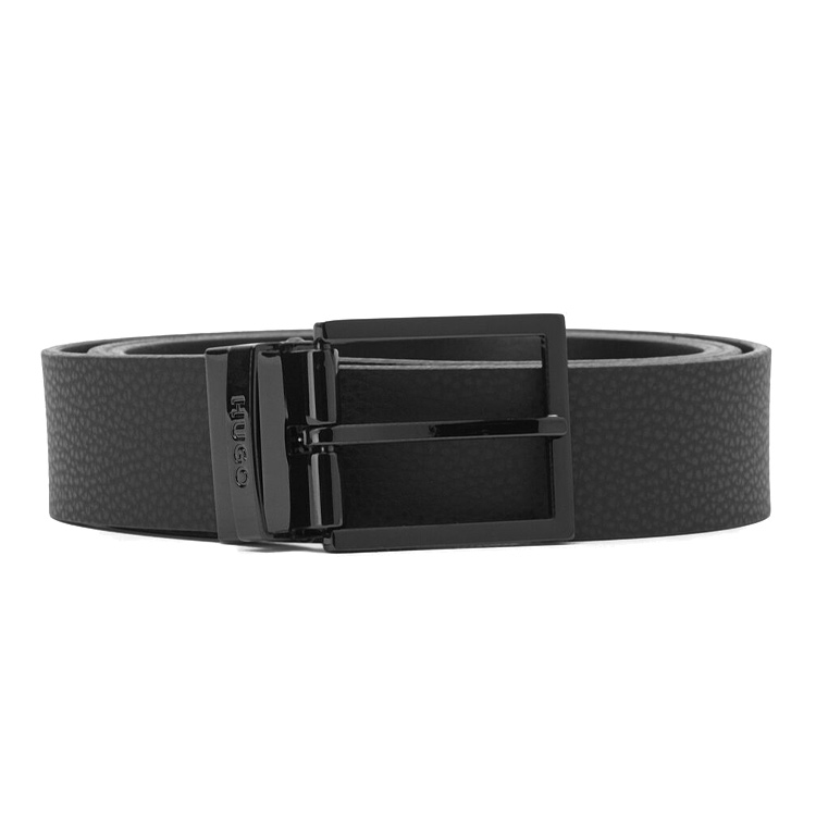 HUGO BOSS Кожаный мужской ремень черный шириной 3.5 см, Black
HUGO BOSS Кожаный мужской ремень черный шириной 3.5 см, Black