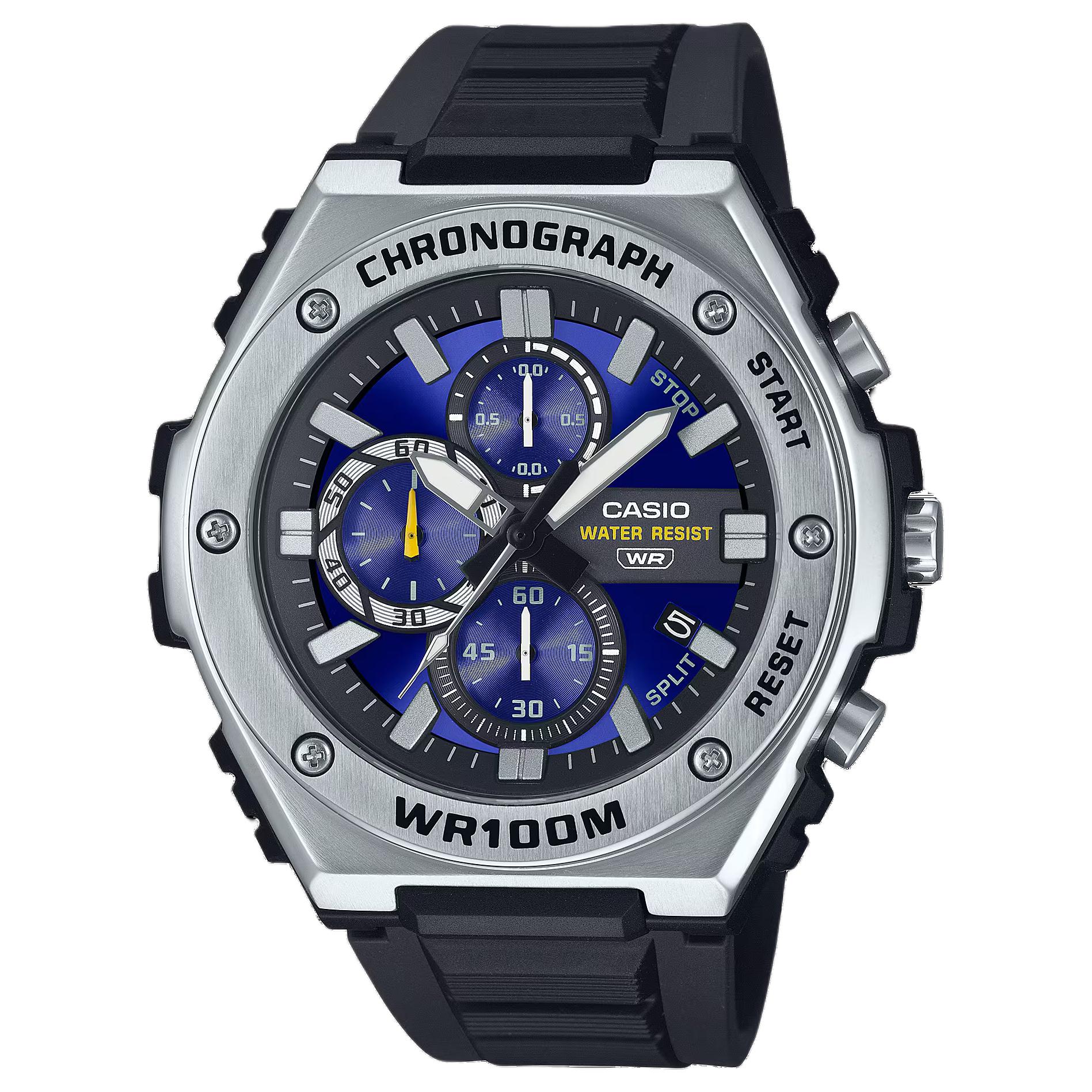 CASIO Мужские часы Standard Series с кварцевым механизмом, синим циферблатом и ремешком из смолы
CASIO Мужские часы Standard Series с кварцевым механизмом, синим циферблатом и ремешком из смолы