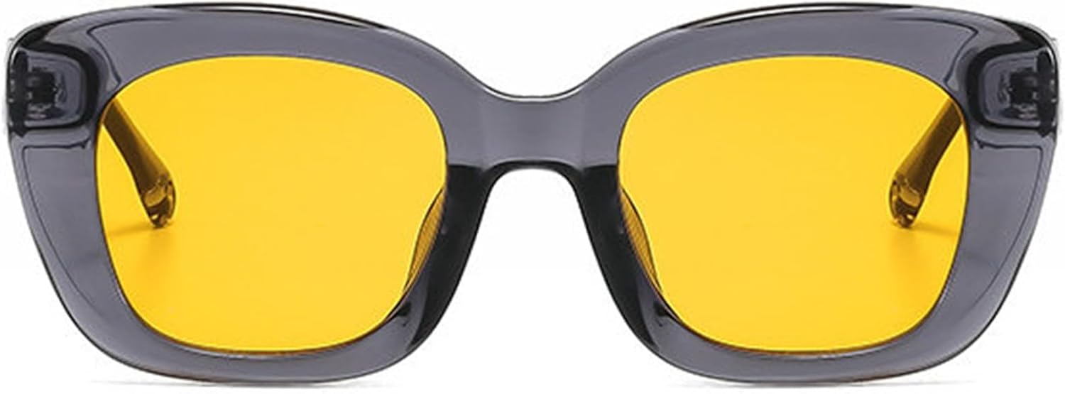 Солнцезащитные очки COTIA квадратной формы для женщин и мужчин, классический ретро-стиль, маленькие «кошачий глаз», модные солнцезащитные очки в стиле хип-хоп, Grey Orange
Солнцезащитные очки COTIA квадратной формы для женщин и мужчин, классический ретро-стиль, маленькие «кошачий глаз», модные солнцезащитные очки в стиле хип-хоп, Grey Orange