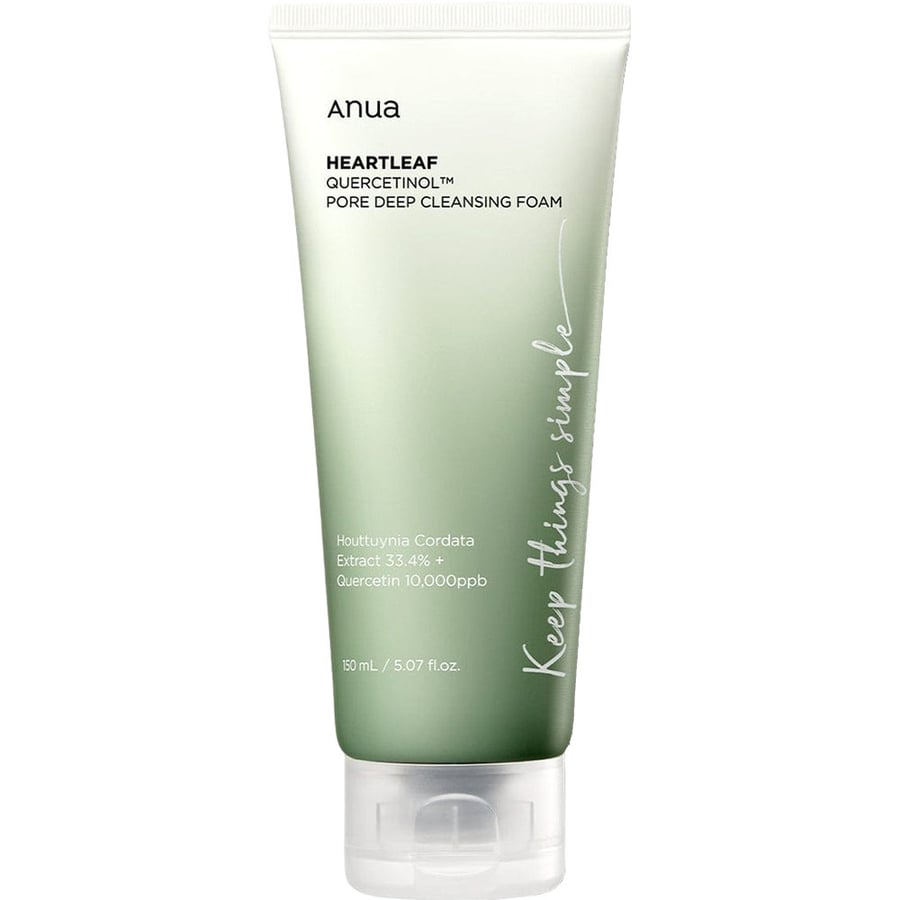 Anua Heartleaf Quercetinol Pore Deep Cleansing Foam 150 мл
Anua Heartleaf Quercetinol Pore Deep Cleansing Foam 150 мл