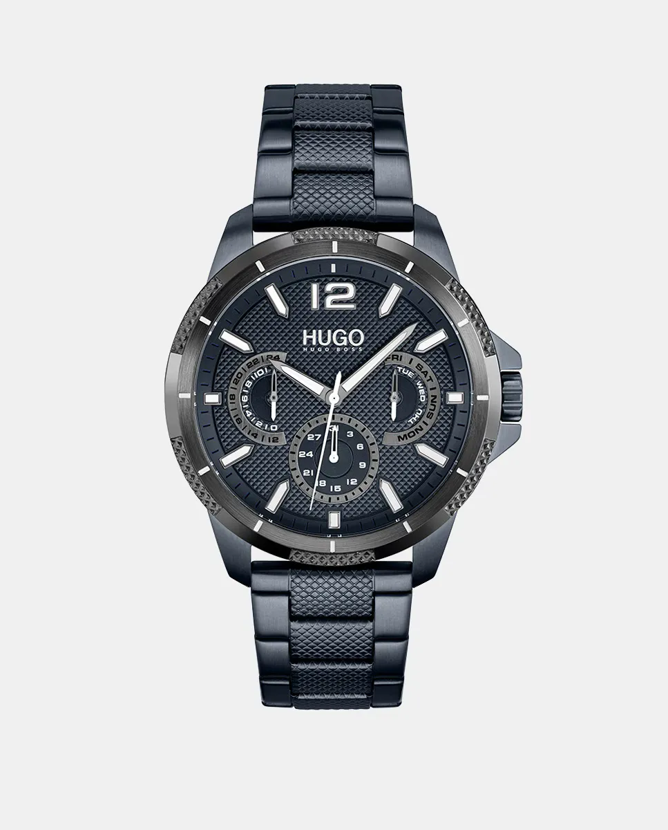 Hugo 1530194 многофункциональные мужские часы из синей стали, синий
Hugo 1530194 многофункциональные мужские часы из синей стали, синий