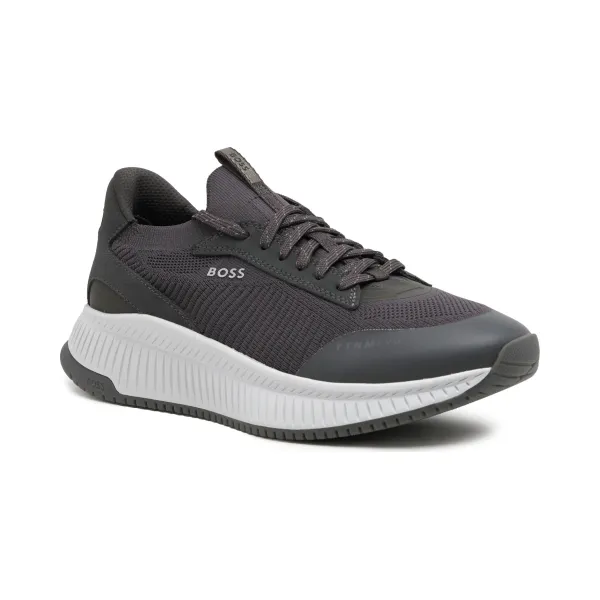 Кроссовки Ttnm evo slon knsd с добавлением кожи Boss, черный
Кроссовки Ttnm evo slon knsd с добавлением кожи Boss, черный