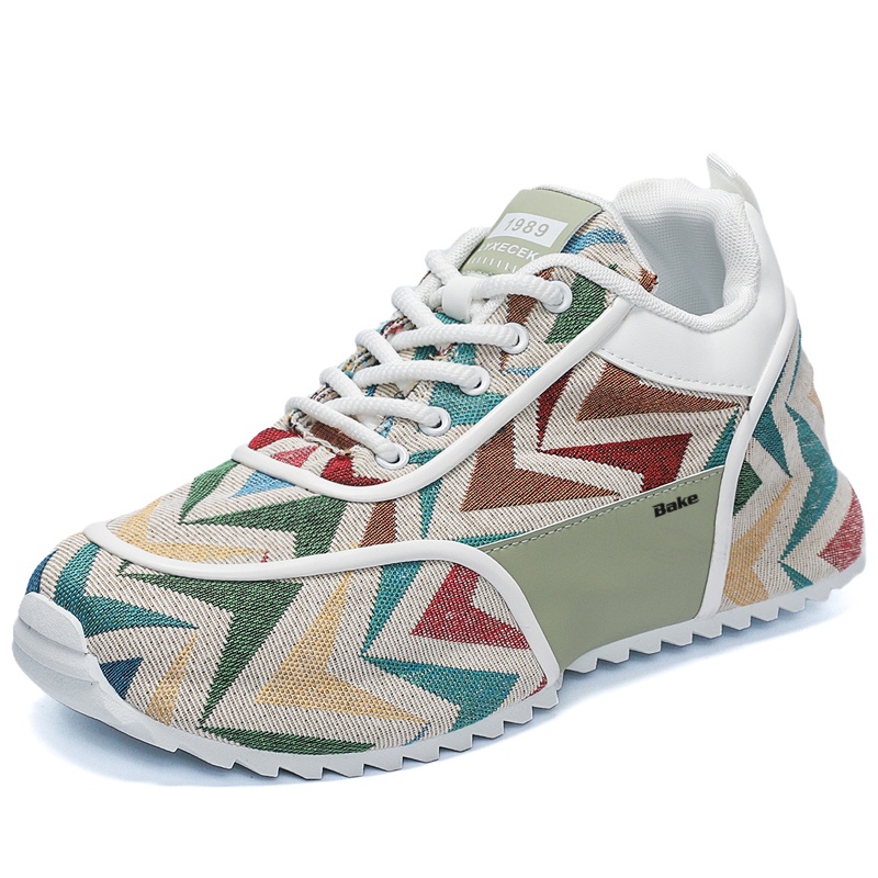 Нескользящие и дышащие низкие повседневные туфли для мужчин BAKE, Ginkgo Green
Нескользящие и дышащие низкие повседневные туфли для мужчин BAKE, Ginkgo Green