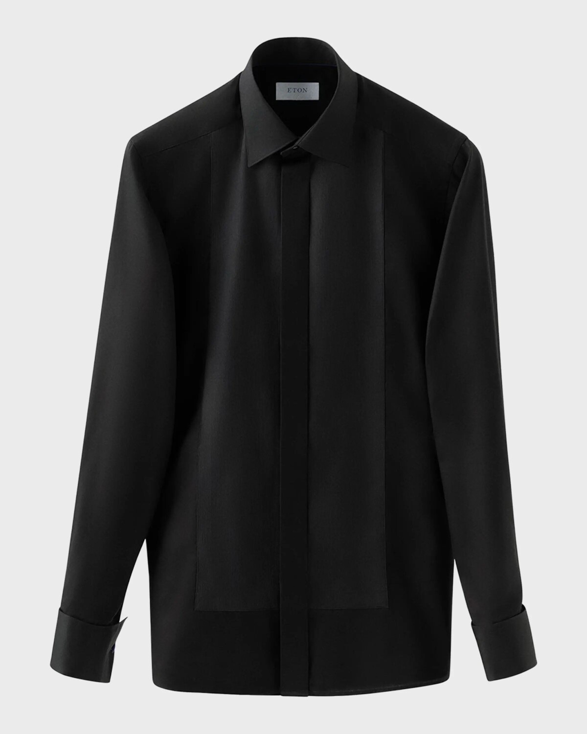 Мужская вечерняя рубашка современного кроя в тонкую полоску с нагрудником спереди Eton, черный
Мужская вечерняя рубашка современного кроя в тонкую полоску с нагрудником спереди Eton, черный