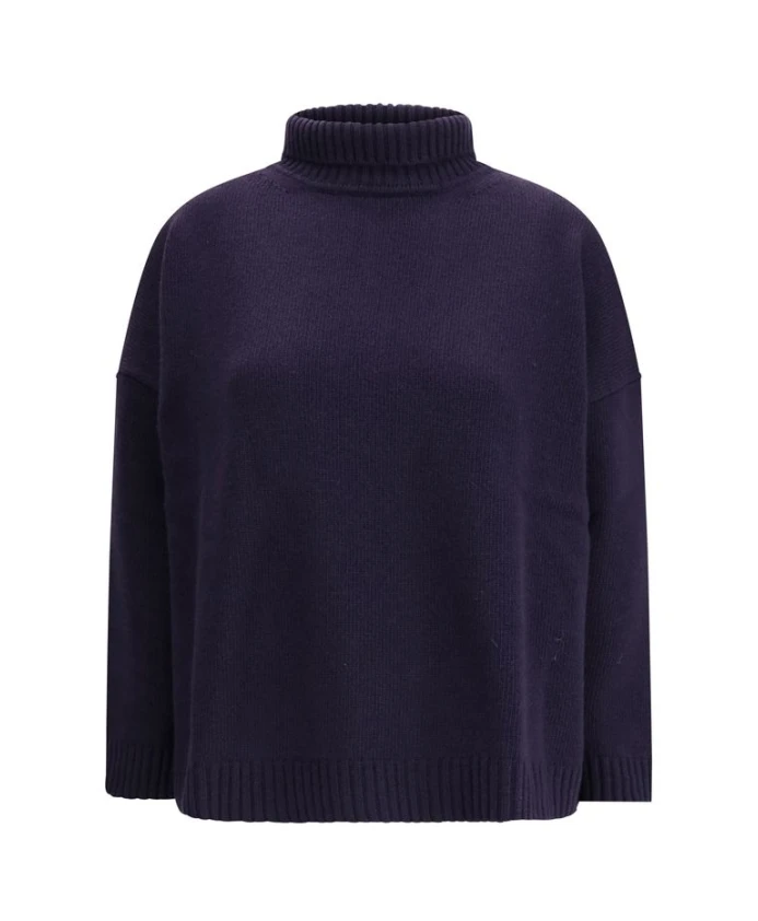 Шерстяной свитер с высоким воротником Max Mara, синий
Шерстяной свитер с высоким воротником Max Mara, синий