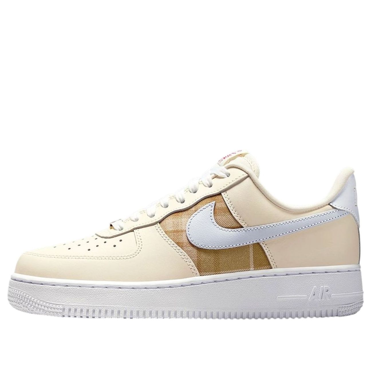 (WMNS) Nike Air Force 1 07 'White Cream Plaid Retro'
(WMNS) Nike Air Force 1 07 'White Cream Plaid Retro'