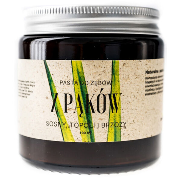 Натуральная зубная паста с почками сосны, тополя и березы, 100 мл Trawiaste
Натуральная зубная паста с почками сосны, тополя и березы, 100 мл Trawiaste