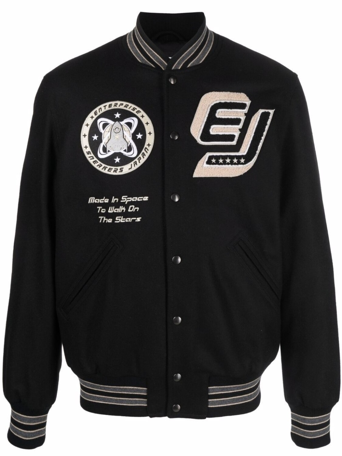 Enterprise Japan бомбер Varsity, черный
Enterprise Japan бомбер Varsity, черный