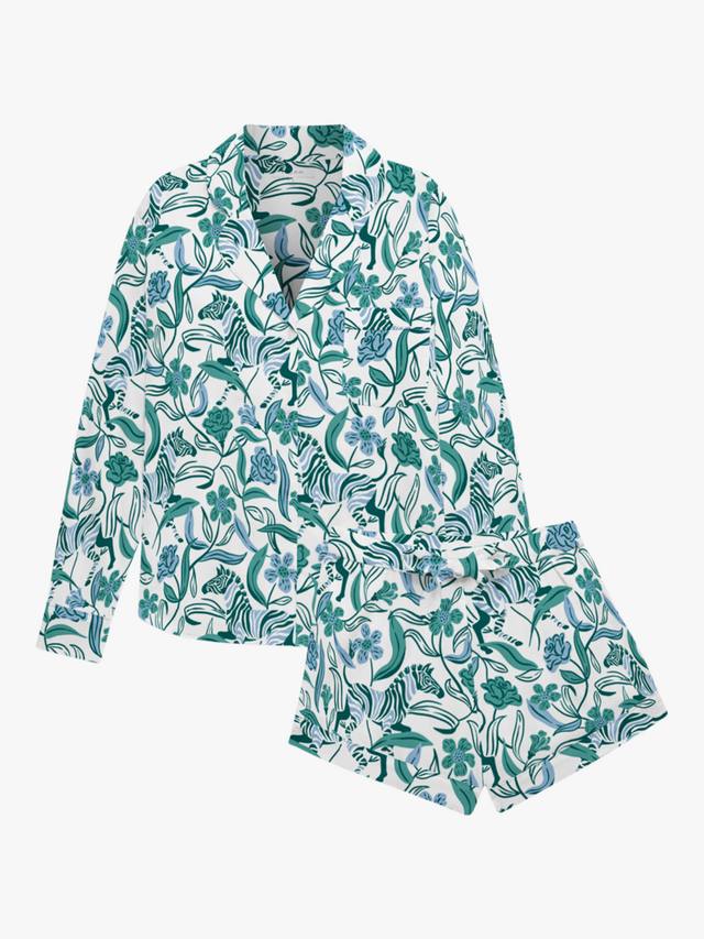 Бохо пижама с длинными рукавами и шортами в стиле зебра myza
Бохо пижама с длинными рукавами и шортами в стиле зебра myza