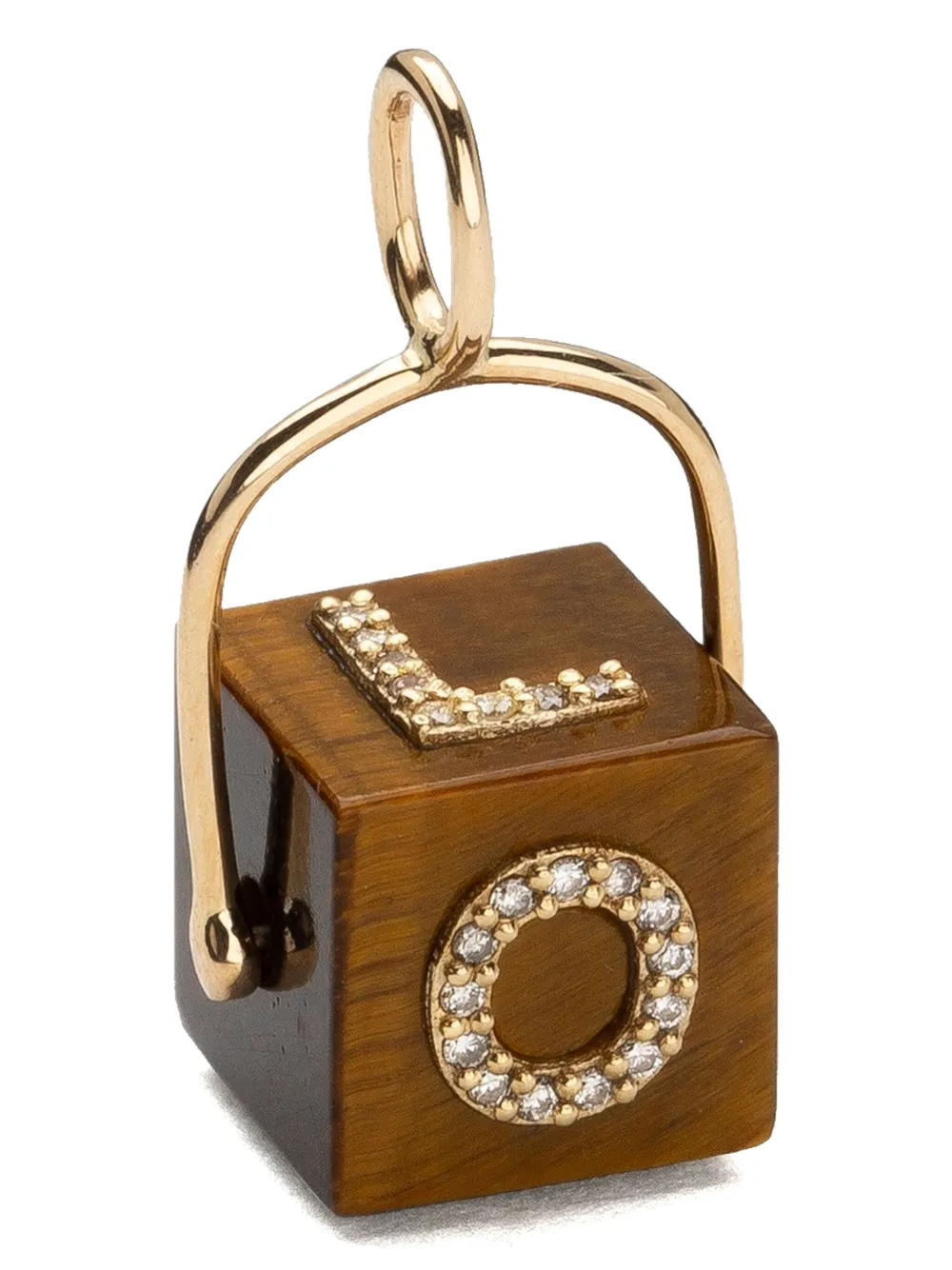 Подвеска Cubix Love из 9-каратного желтого золота с тигровым глазом и бриллиантами Tamara Taichman, золотой
Подвеска Cubix Love из 9-каратного желтого золота с тигровым глазом и бриллиантами Tamara Taichman, золотой