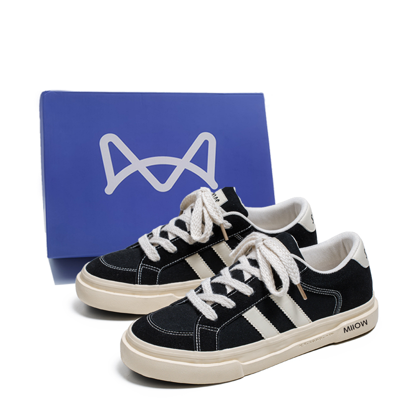 Нескользящие износостойкие низкие кроссовки для скейтбординга, мужская коробка MIIOW, Black Box
Нескользящие износостойкие низкие кроссовки для скейтбординга, мужская коробка MIIOW, Black Box