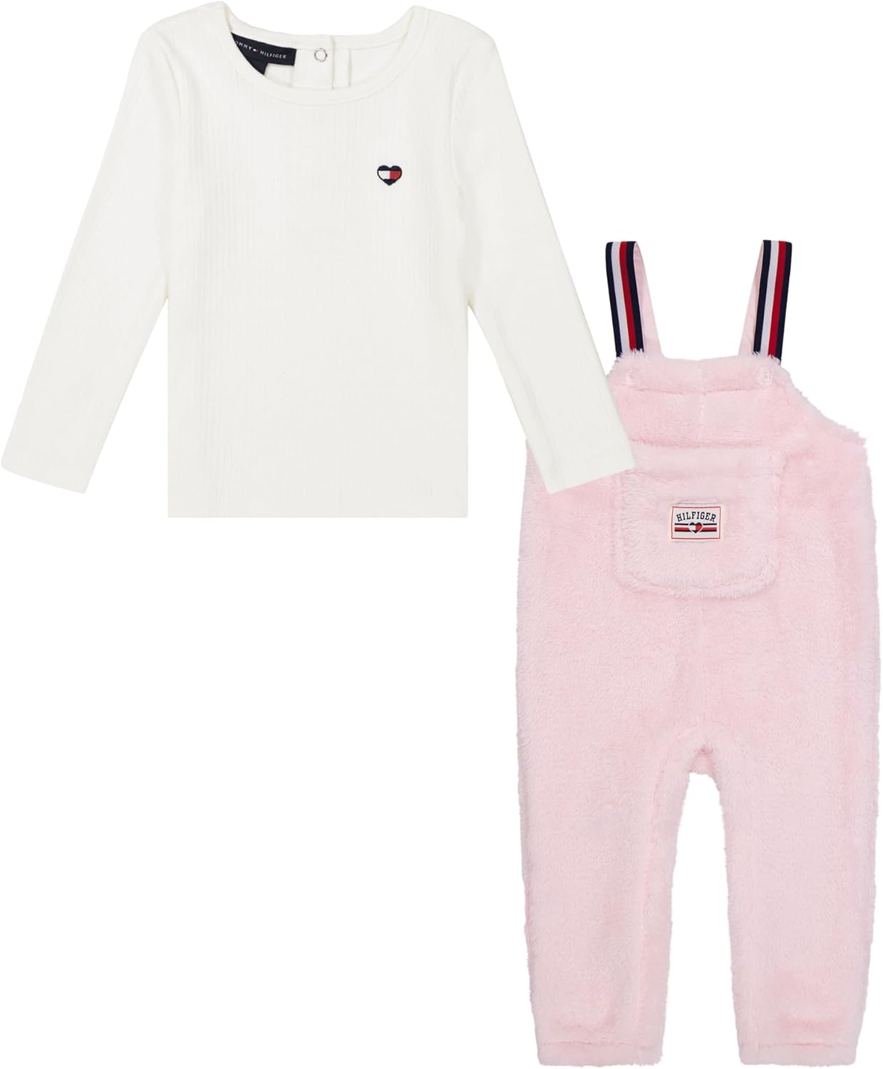 Tommy Hilfiger комплект из 2 предметов для девочек, Egret/Primrose Pink
Tommy Hilfiger комплект из 2 предметов для девочек, Egret/Primrose Pink