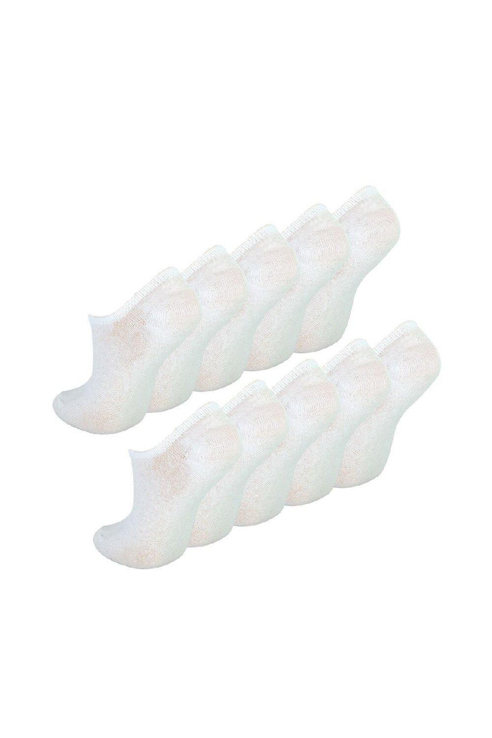 10 пар невидимых дышащих хлопковых носков для неявки Sock Snob, белый
10 пар невидимых дышащих хлопковых носков для неявки Sock Snob, белый