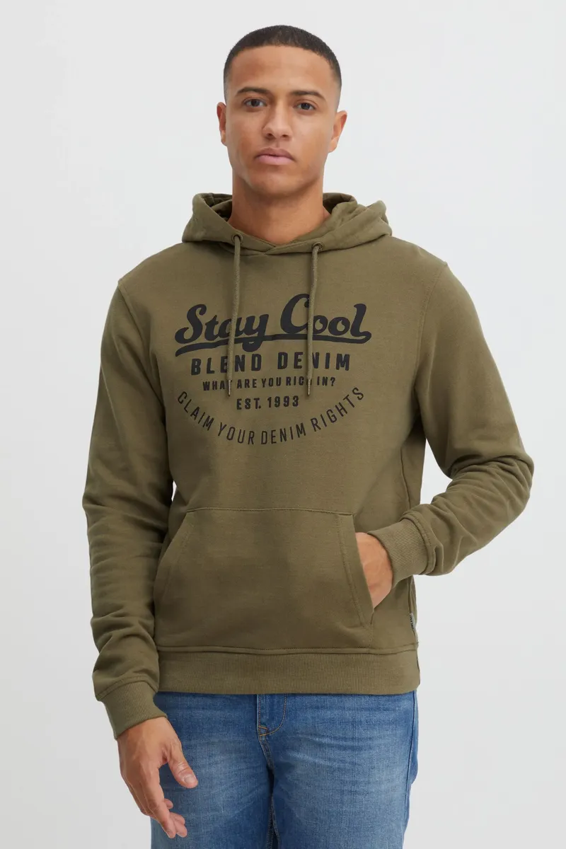 Толстовка с капюшоном "BLEND BHSweatshirt", оливковый 
Толстовка с капюшоном "BLEND BHSweatshirt", оливковый