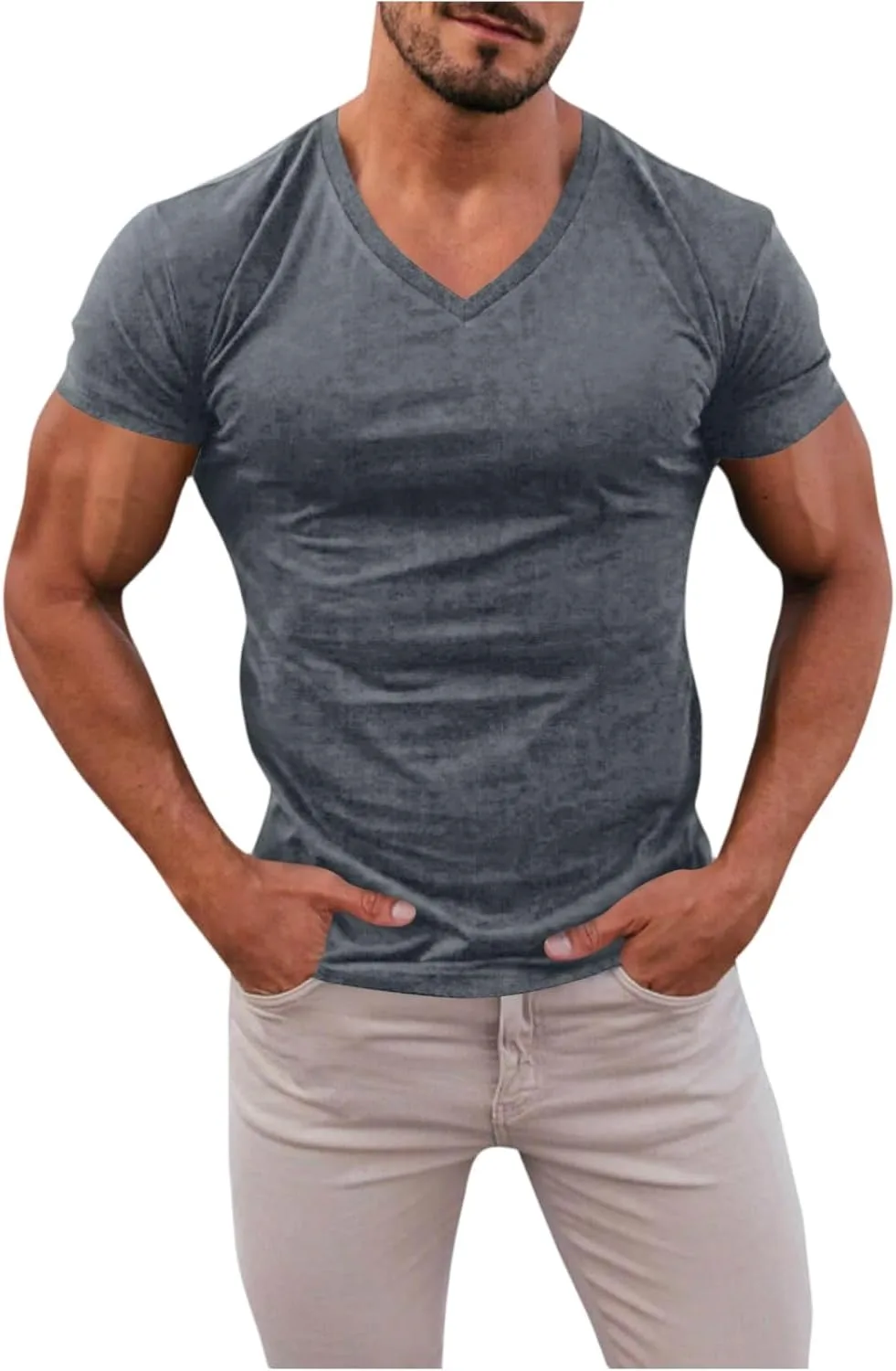 Мужская хлопковая футболка-поло Henley, свободного кроя
Мужская хлопковая футболка-поло Henley, свободного кроя