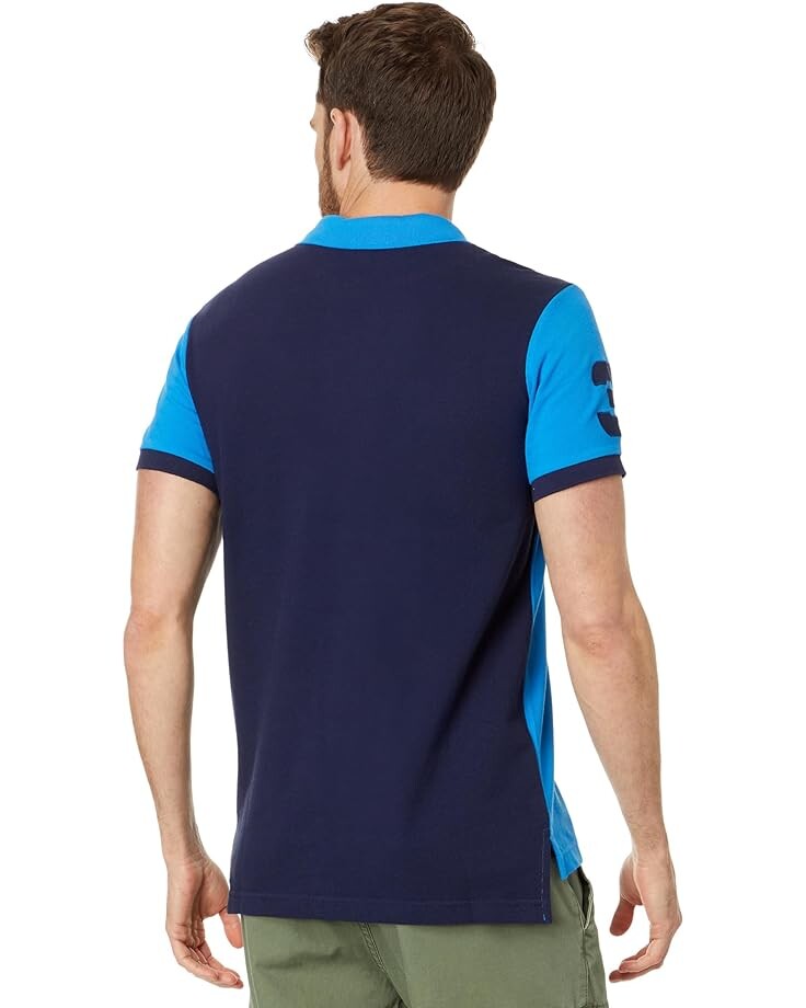 Поло U.S. POLO ASSN. Short Sleeve Slim Fit Sash Front Pique Knit Polo Shirt, цвет French Blue
Поло U.S. POLO ASSN. Short Sleeve Slim Fit Sash Front Pique Knit Polo Shirt, цвет French Blue