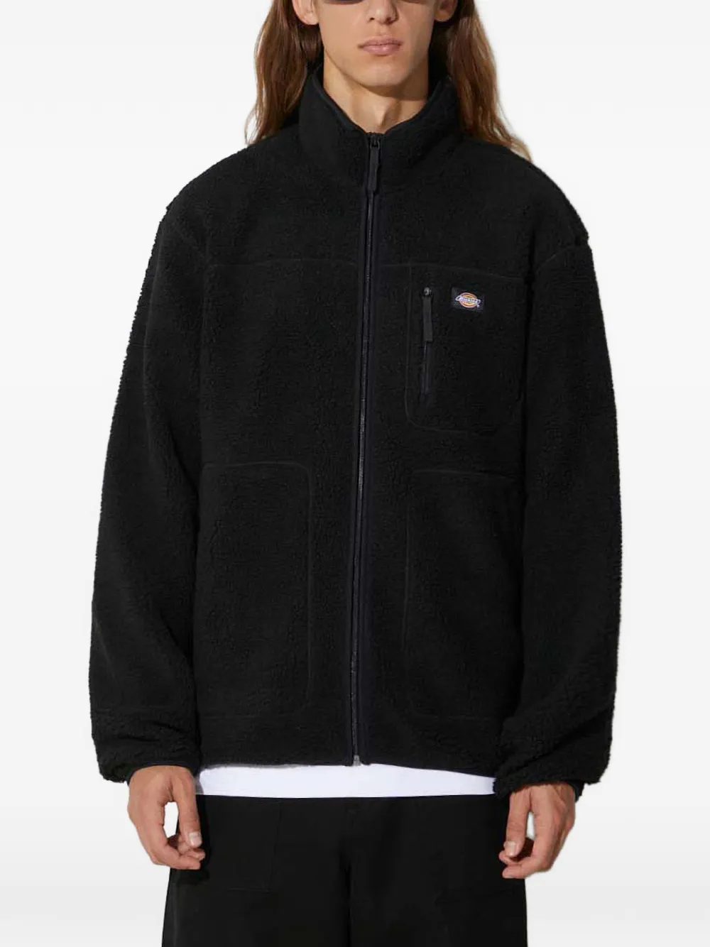 Флисовый свитер на молнии Dickies, черный
Флисовый свитер на молнии Dickies, черный