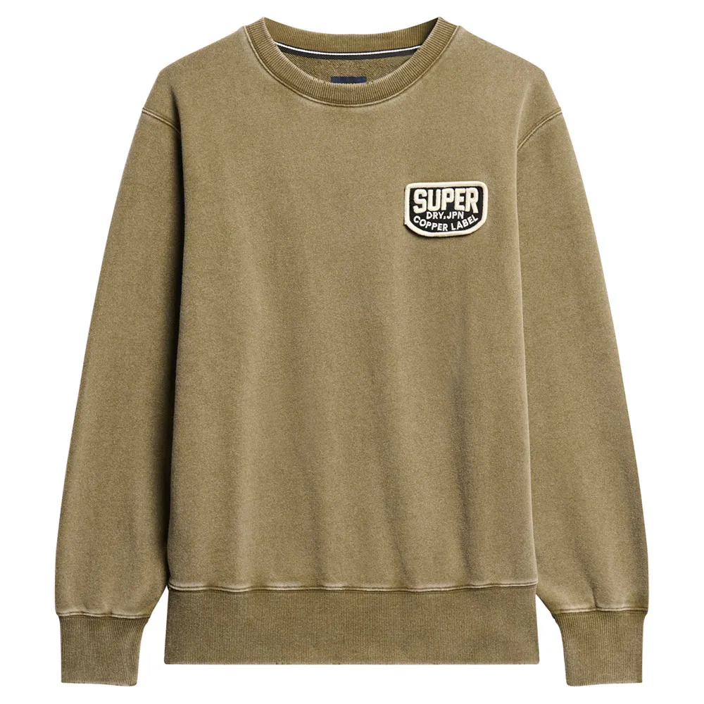 Толстовка Superdry Mechanic Loose Fit, коричневый 
Толстовка Superdry Mechanic Loose Fit, коричневый