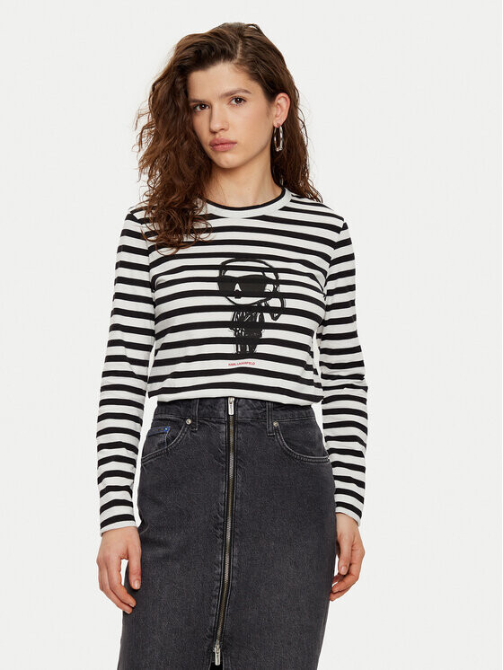 Блуза стандартного кроя Karl Lagerfeld, черный
Блуза стандартного кроя Karl Lagerfeld, черный