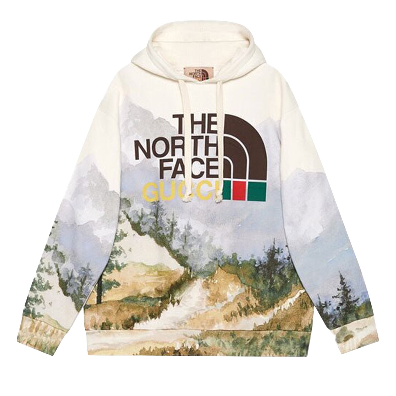 Толстовка Gucci x The North Face с принтом Trail
Толстовка Gucci x The North Face с принтом Trail