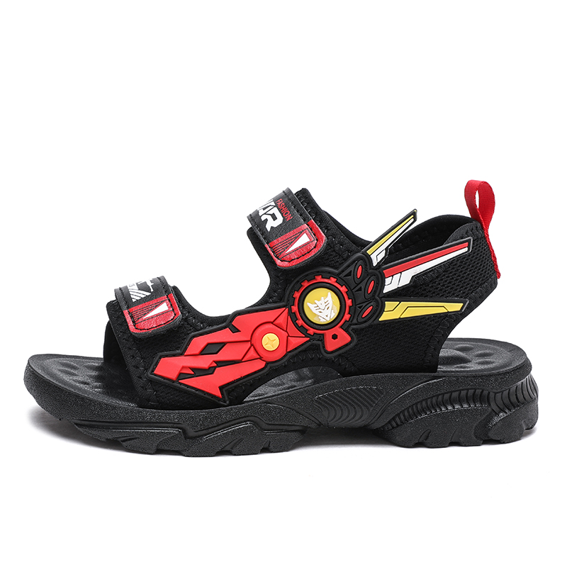 Детские сандалии с низким верхом, амортизирующие, устойчивые к истиранию, дышащие, противоскользящие Marcolor, черный/красный
Детские сандалии с низким верхом, амортизирующие, устойчивые к истиранию, дышащие, противоскользящие Marcolor, черный/красный