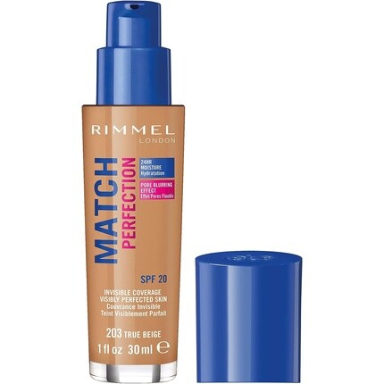 Rimmel Match Perfection Тональный крем 203 Coty
Rimmel Match Perfection Тональный крем 203 Coty