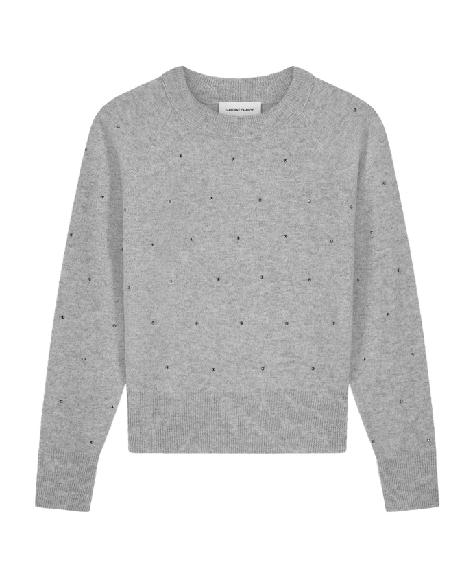 Пуловер Lidi со стразами Fabienne Chapot, серый
Пуловер Lidi со стразами Fabienne Chapot, серый