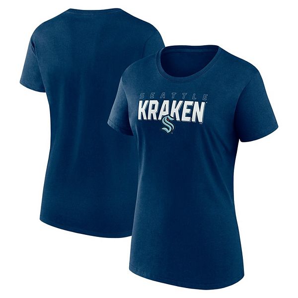 Женская футболка с круглым вырезом Seattle Kraken Launch в темно-синем цвете Unbranded
Женская футболка с круглым вырезом Seattle Kraken Launch в темно-синем цвете Unbranded