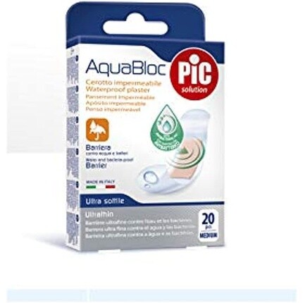 Водостойкие пластыри Pic Aquabloc Medium, 20 шт. Pic Solution
Водостойкие пластыри Pic Aquabloc Medium, 20 шт. Pic Solution