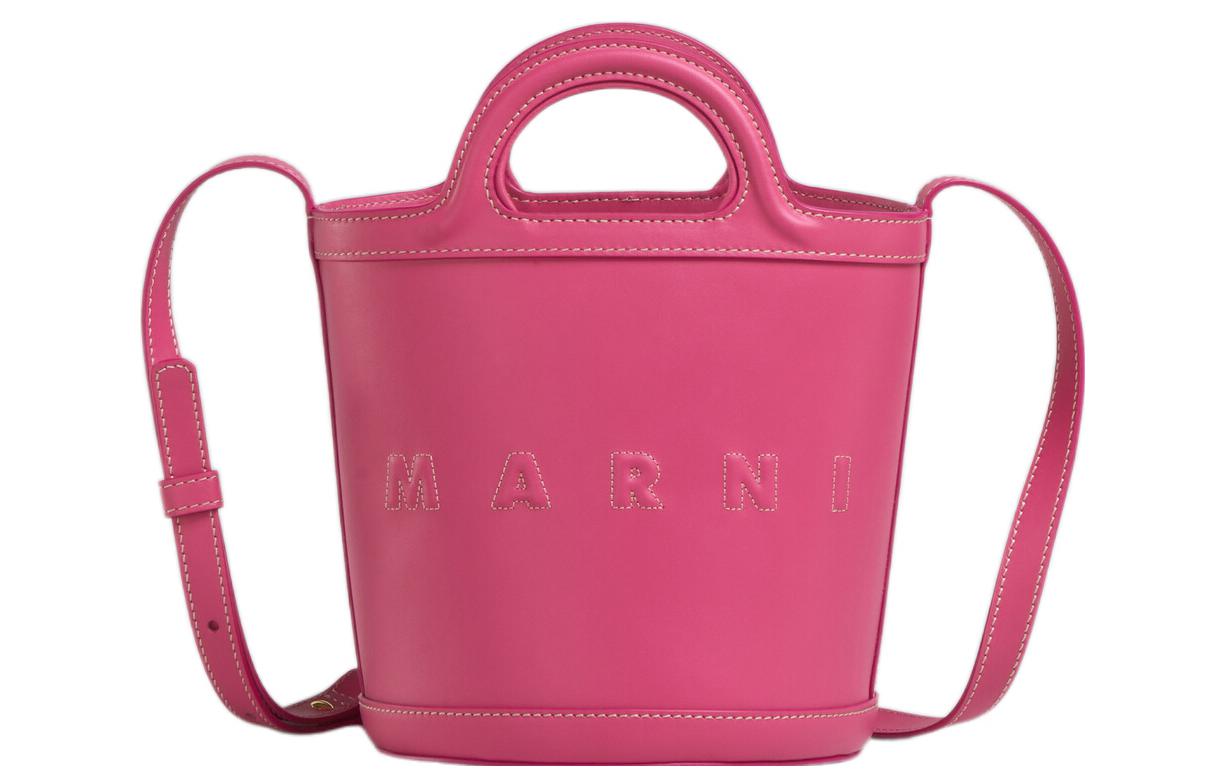 Логотип с тиснением Тропикалия Маленькая ведерко сумка MARNI
Логотип с тиснением Тропикалия Маленькая ведерко сумка MARNI