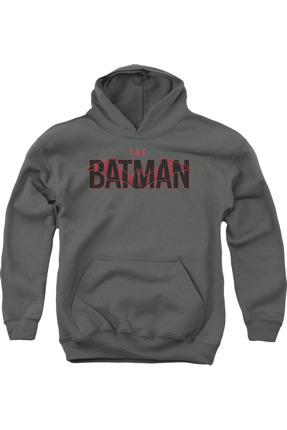 Батмен худи с красной эмблемой для подростков Gildan 
Батмен худи с красной эмблемой для подростков Gildan