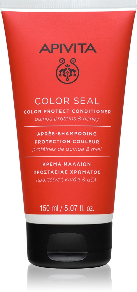 Кондиционер для сохранения цвета окрашенных волос Apivita, 150 мл
Кондиционер для сохранения цвета окрашенных волос Apivita, 150 мл