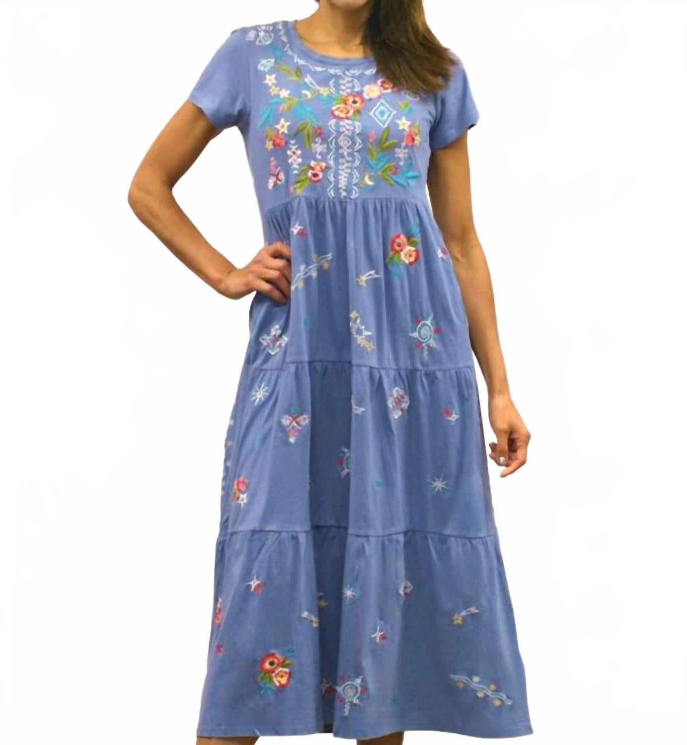 Женское платье Sol в цвете прованс Caite & Kyla, синий
Женское платье Sol в цвете прованс Caite & Kyla, синий