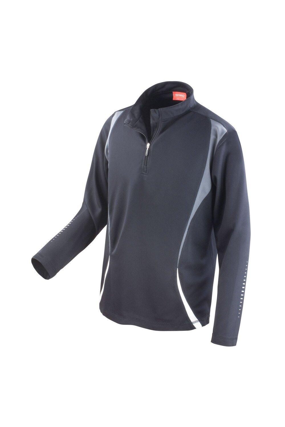 Верх базового слоя для пробной тренировки Spiro, черный
Верх базового слоя для пробной тренировки Spiro, черный