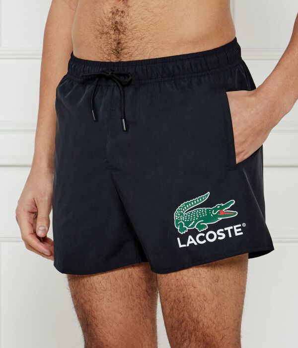 Шорты для плавания Regular fit Lacoste, черный
Шорты для плавания Regular fit Lacoste, черный