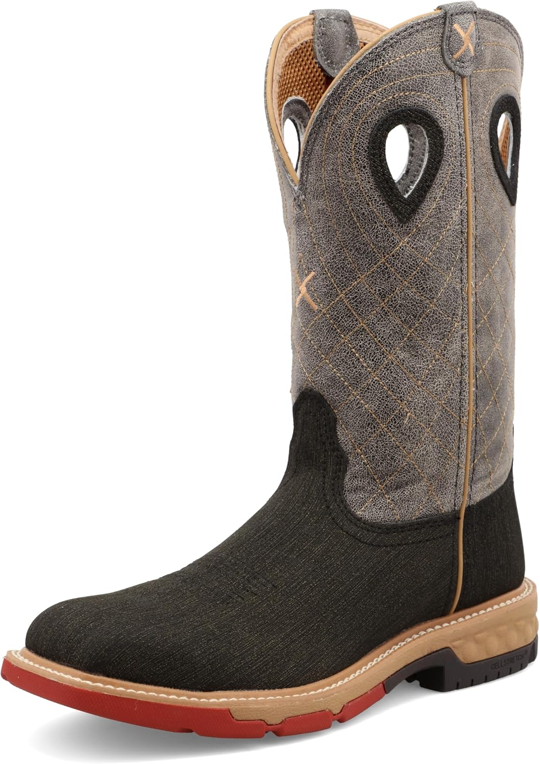 Рабочие ботинки Twisted X для мужчин, размер 12, западного типа, серый
Рабочие ботинки Twisted X для мужчин, размер 12, западного типа, серый