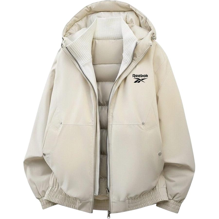 Пуховик Unisex с капюшоном утепленный Reebok, айвори белый
Пуховик Unisex с капюшоном утепленный Reebok, айвори белый