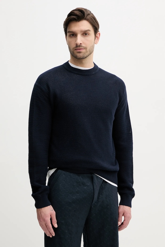Хлопковый свитер Boss Orange, темно-синий
Хлопковый свитер Boss Orange, темно-синий