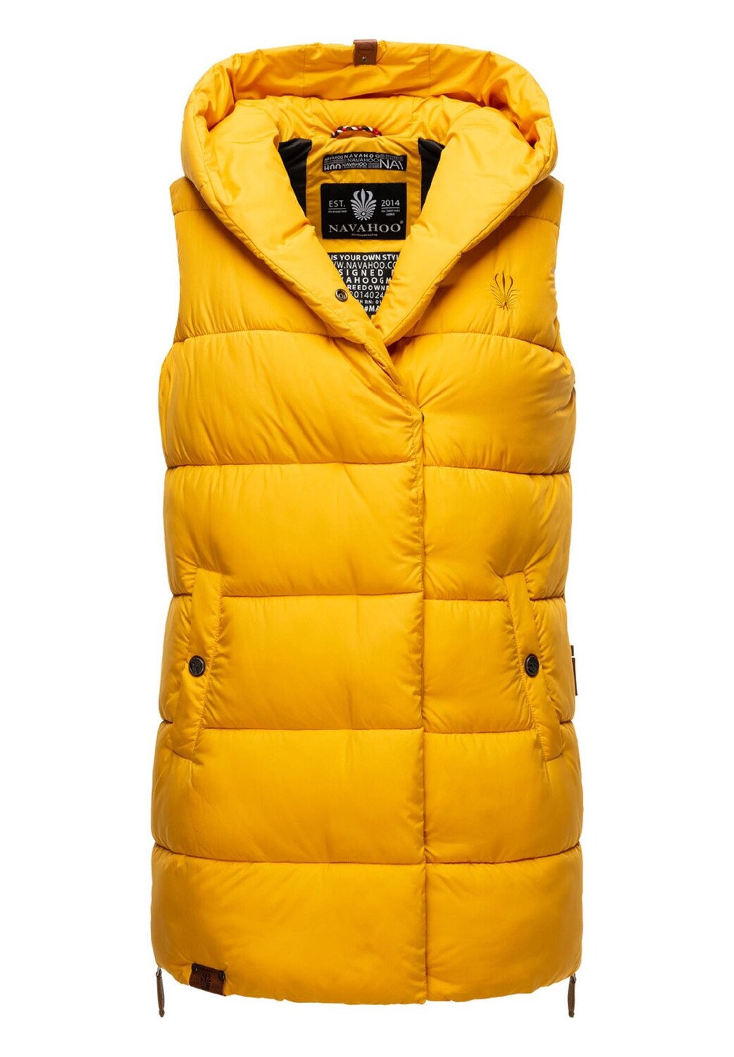 Стеганый жилет Мадилинаа NAVAHOO, желтый
Стеганый жилет Мадилинаа NAVAHOO, желтый