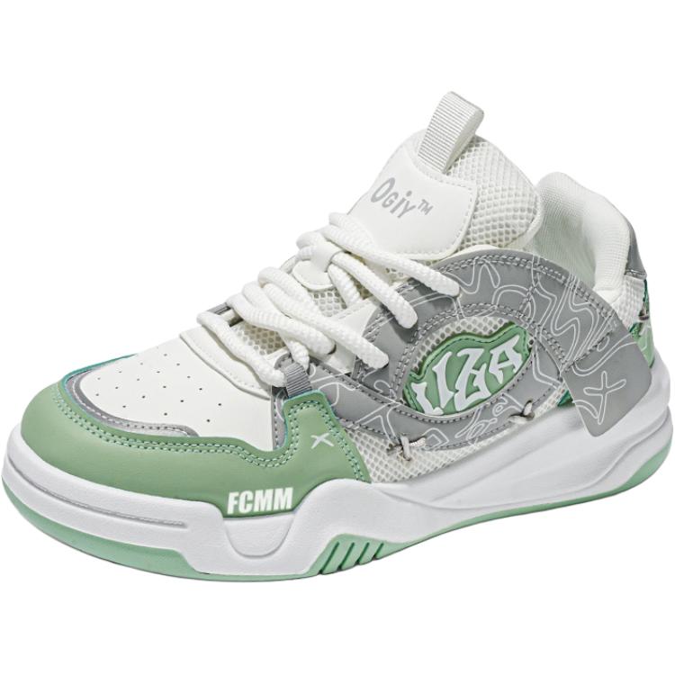 Дышащая повседневная обувь для детей FCMM, белый/зеленый
Дышащая повседневная обувь для детей FCMM, белый/зеленый